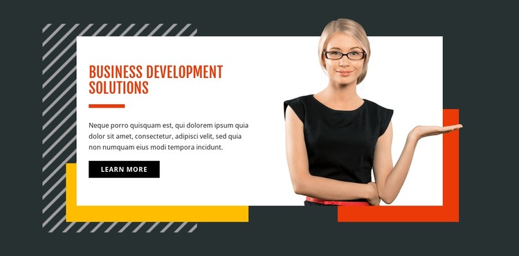 Business Development Static Site Generator