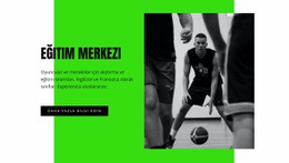 Basketbol Eğitim Merkezi Premium CSS Şablonu