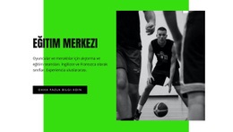 Basketbol Eğitim Merkezi - Modern HTML5 Şablonu