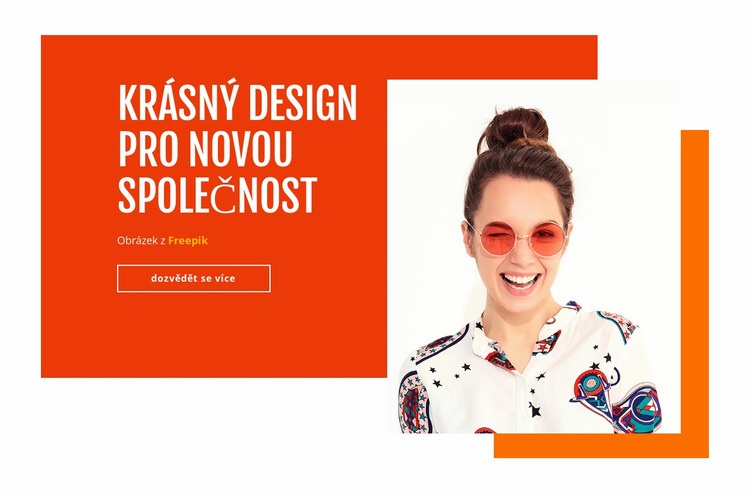 Krásný design Šablona CSS