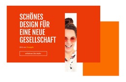 Schönes Design HTML5-Vorlage