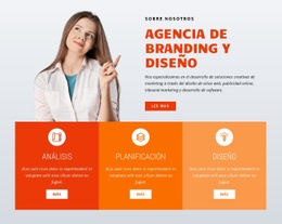 Creador De Sitios Web Multipropósito Para Agencia De Branding Y Diseño