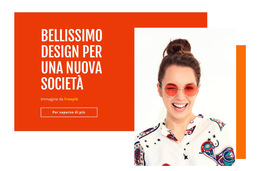 Bellissimo Design - Modello Di Sito Web Gratuito