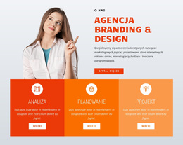 Agencja Brandingowo-Projektowa - Prosty Motyw WordPress