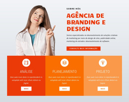 Agência De Branding E Design - Tema Joomla