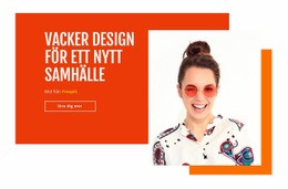 Vacker Design - Enkel Webbplatsmall