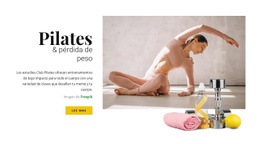 Pilates Y Adelgazamiento - Página De Destino Gratuita