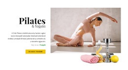 Pilates És Fogyás – Többcélú Kreatív Sablon