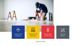 Reparo Geral Em Casa Modelo De Site CSS Gratuito