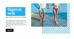 Viagem De Verão - Modelo Joomla Para Download Gratuito