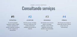 Assuntos Corporativos E Comunicações - Modelo De Página Da Web HTML