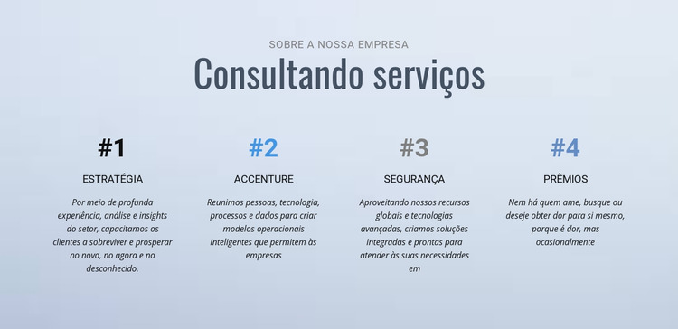 Assuntos corporativos e comunicações Template Joomla