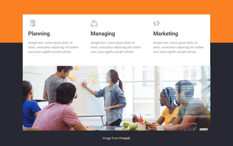 Presentation design Squarespace Template Alternative