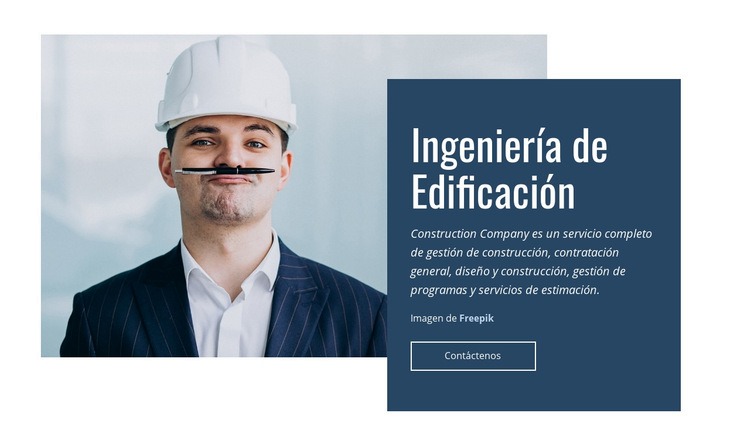 Ingeniería de Edificación Diseño de páginas web