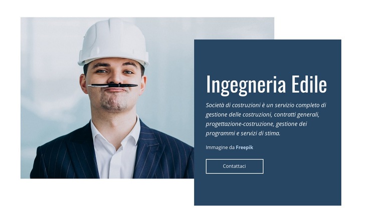 Ingegneria Edile Costruttore di siti web HTML