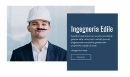 Ingegneria Edile: Modello HTML5 Moderno