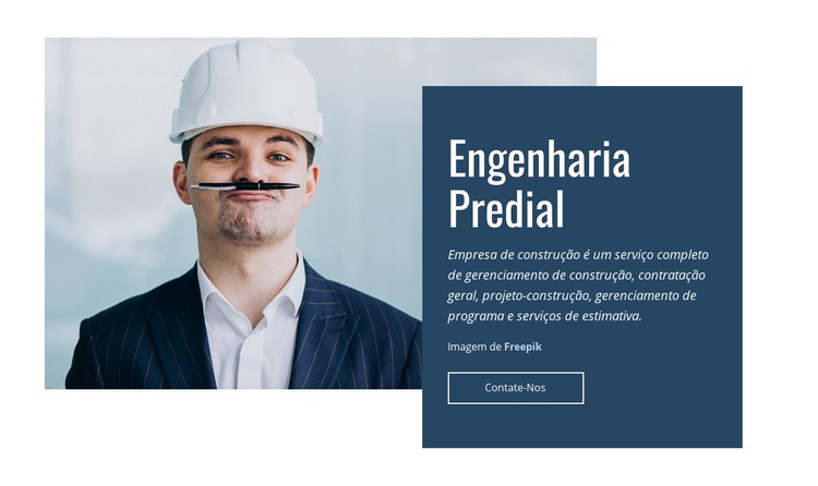 Engenharia Predial Landing Page