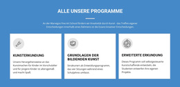 Lebensverändernde Kunstprogramme – Schönes WordPress-Theme