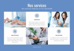 Services Médicaux - Conception De Site Web Ultime