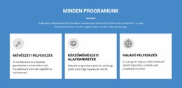 Életet Megváltoztató Művészeti Programok – Ingyenes Css-Téma