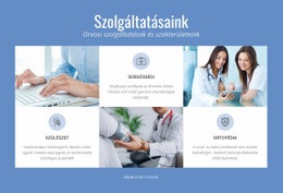 WordPress Webhely Egészségügyi Szolgáltatások Számára