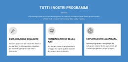 Programmi Artistici Che Cambiano La Vita - Progettazione Di Modelli Di Siti Web