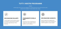 Programmi Artistici Che Cambiano La Vita Modello Di Negozio