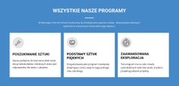 Programy Artystyczne Zmieniające Życie - Szablony Makiet