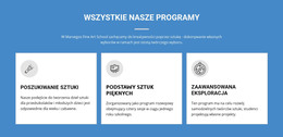 Projekt HTML Dla Programy Artystyczne Zmieniające Życie