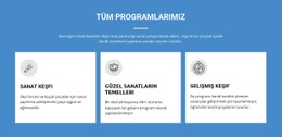 Yaşamı Değiştiren Sanat Programları Mağaza Şablonu