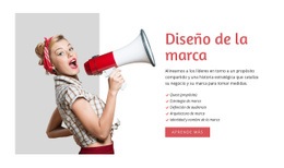 Firma De Branding Con Una Rica Historia: Maqueta De Sitio Web Sencilla