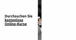 Sehen Sie Sich Unseren Online-Kurs An - Kostenlose Zielseite, Vorlage HTML5