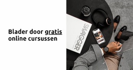 Bekijk Onze Online Cursus - Websitesjablonen