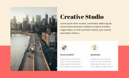 Kreativní Stavební Studio - Free HTML Website Builder