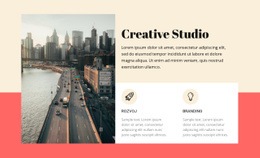 Kreativní Stavební Studio – Vstupní Stránka