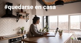 Quédate En Casa Y Deja De Entrar En Pánico - HTML Page Creator