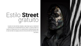 Moda Callejera Gratis Plantilla De Código Abierto