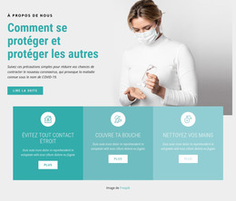 Précautions Face Au Coronavirus - Modèle Joomla Simple