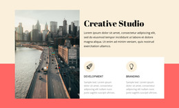 Creatieve Bouwstudio - Bootstrap-Sjabloon