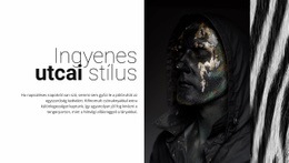 Ingyenes Utcai Divat – Prémium Sablon