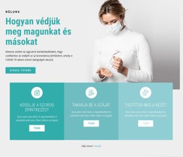 Gyakran Tisztítsa Meg A Kezét – Egyéni WordPress-Téma