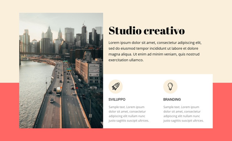 Studio di costruzione creativa Progettazione di siti web
