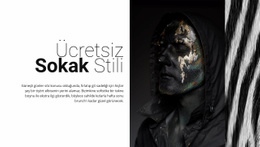 Ücretsiz Sokak Modası - HTML Ve CSS Şablonu