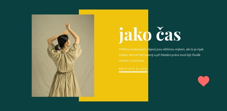 Jako časové studio Šablona CSS