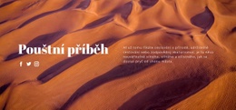 Cestování Pouštním Příběhem – Šablona Premium Elements