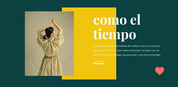 Como estudio de tiempo Plantilla CSS