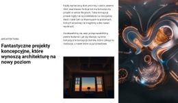Fantastyczny Projekt Koncepcyjny - Szablon Kreatora Stron Internetowych