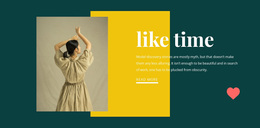 Like Time Studio - Website Template
