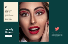 O Modelce - Šablona Pro Přidání Prvků Na Stránku