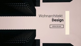 Designtools Für Entwurf Eines Wohnarchitekten